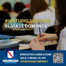 #IOSTUDIO REGIONECAMPANIA – Borse di studio 2022 – a.s. 2022-2023