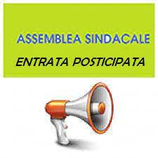 Entrata posticipata alunni per assemblea sindacale ANIEF -Classi 1^ SSAS-2^ SSAS- 3^ SSAS-1^ MAT – 2^MAT